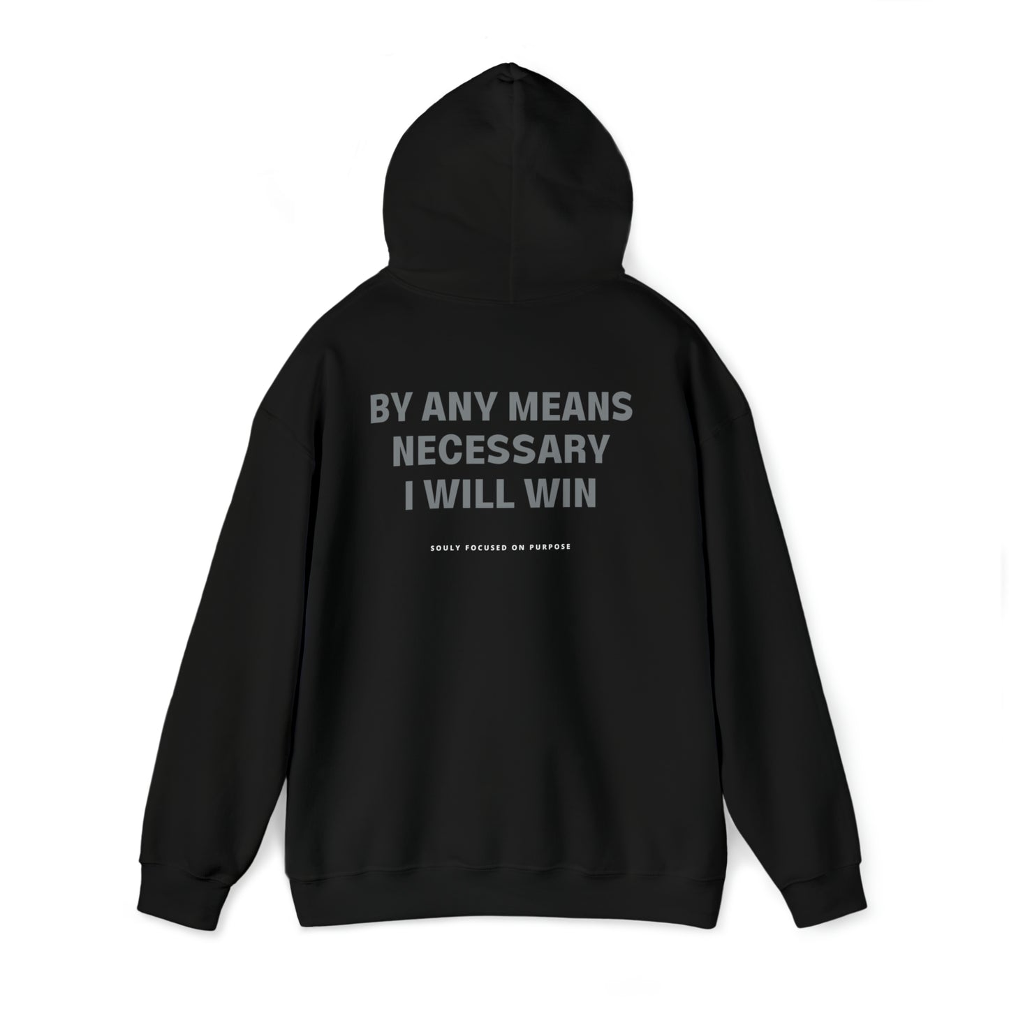 By Any Means Necessary I Will Win Hoodie